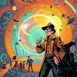 Chrono-Capers: Whose Time Is It Anyway? - Text-based game