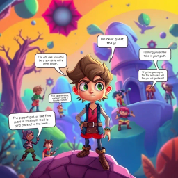 MetaQuest: Whose Adventure Is It Anyway? - Text-based game