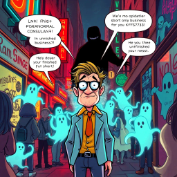 Whose Ghost Is It Anyway? - Text-based game