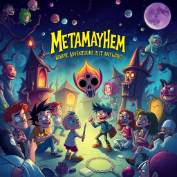 Metamayhem: Whose Adventure Is It Anyway? - Text-based game