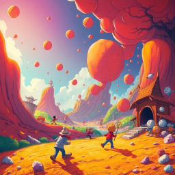 Metamayhem: Whose Adventure Is It Anyway? - Text-based game