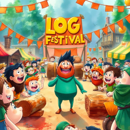 Log Jam Showdown - Text-based game