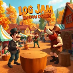 Log Jam Showdown - Text-based game