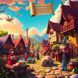 Whose Prophecy Is It Anyway? - Text-based game