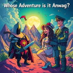 Whose Adventure Is It Anyway? - Text-based game