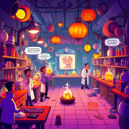 Whose Lab Is It Anyway? - Text-based game