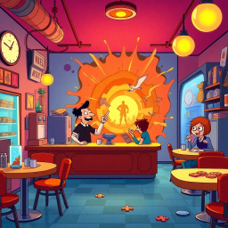Chrono Chums: Who's There? - Text-based game