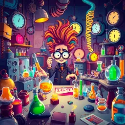 Whose Lab Is It Anyway? - Text-based game
