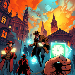 Chrono-Capers: Whose Time is It Anyway? - Text-based game