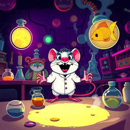 Lab Rats: Whose Lab Is It Anyway? - Text-based game