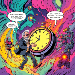 Chronocrux: Whose Time Is It Anyway? - Text-based game