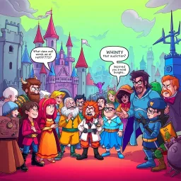 Whose Adventure Is It Anyway? - Text-based game