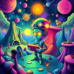 Whose Cosmos Is It Anyway? - Text-based game