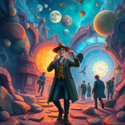 ChronoCaper: Who's Time Is It, Anyway? - Text-based game