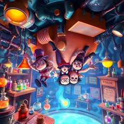 Whose Lab Is It Anyway? - Text-based game