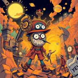 ChronoClash: Whose Time Is It Anyway? - Text-based game