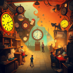 ChronoTrouble: Whose Tickin' Time - Text-based game