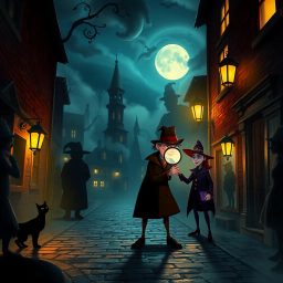 Whose Shadows Are These? - Text-based game