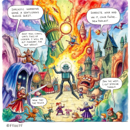 Chronicles of Chaos: Whose World Is It Anyway? - Text-based game