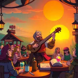 Bardic Banter: Whose Prophecy is it Anyway? - Text-based game