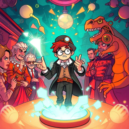 Chrono Toss-Up - Text-based game