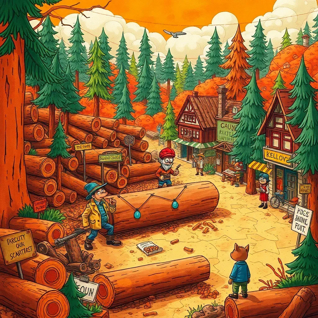Log Jam: Whose Logs Are These Anyway?