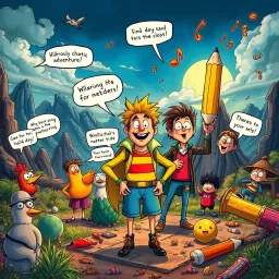 Whose Adventure is it Anyway? - Text-based game