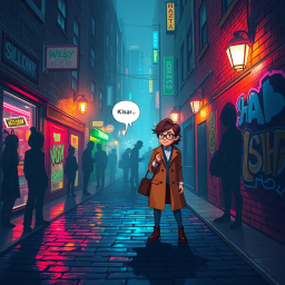 Whose Shadow is it Anyway? - Text-based game