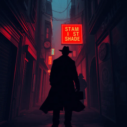 Whose Shadow is That? - Text-based game