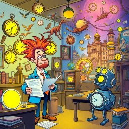 Chrono-Crackles: Who's Time Is It Anyway? - Text-based game