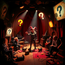 Whose Game Is It Anyway? - Text-based game