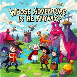 Whose Adventure Is It Anyway? - Text-based game