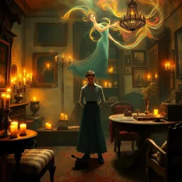 Whose Ghost Is It Anyway? - Text-based game