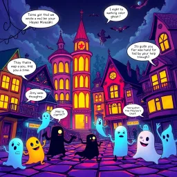 Hello, Whose Ghost Is It Anyway? - Text-based game