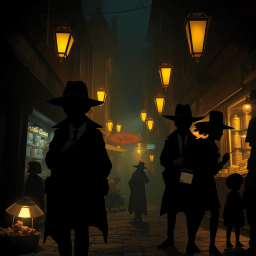 Whose Shadows Are These? - Text-based game