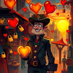 Whose Heart is it Anyway? - Text-based game