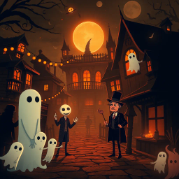Hello, Whose Ghost Is It Anyway? - Text-based game