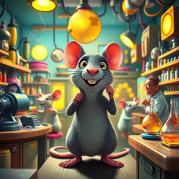 Lab Rats: Whose Lab Is It Anyway? - Text-based game