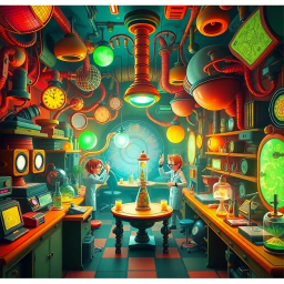 Whose Lab Is It Anyway? - Text-based game