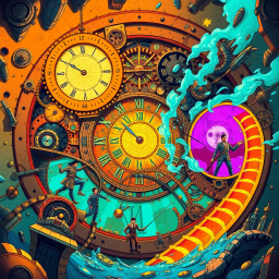 ChronoClash: Whose Time Is It Anyway? - Text-based game