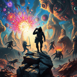 Spectrum Wars: Which Dimension Is It Anyway? - Text-based game