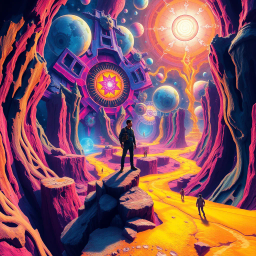 Spectrum Wars: Which Dimension Is It Anyway? - Text-based game