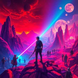 Spectrum Wars: Whose Dimension Is It Anyway? - Text-based game
