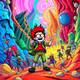 Spectrum Wars: Whose Dimension Is It Anyway? - Text-based game