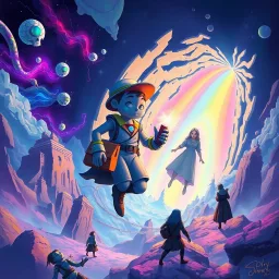 Spectrum Wars: Which Dimension Is It Anyway? - Text-based game