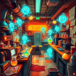 Whose Lab Is It Anyway? - Text-based game
