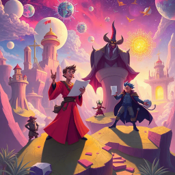 Realm Rebooter: Whose Verse Is It Anyway? - Text-based game