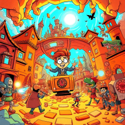 Chronochaos: Whose Time is it Anyway? - Text-based game