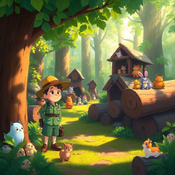 Log Jammed! - Text-based game