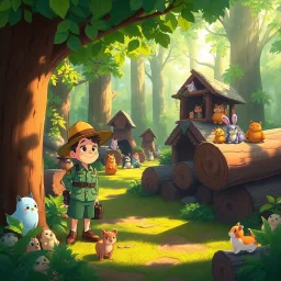 Log Jammed! - Text-based game